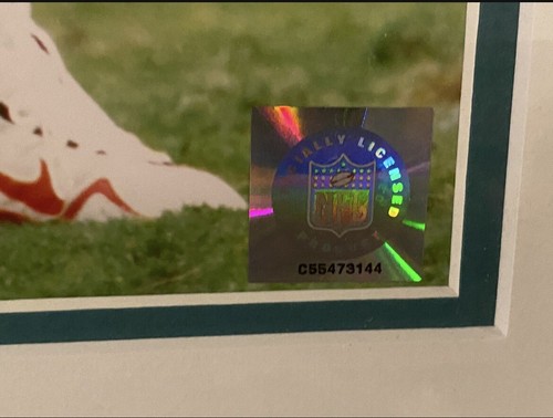 DAN MARINO MIAMI DOLPHINS Quarterback NFL signed handsigniert GERAHMTES FOTO - Bild 6 von 6