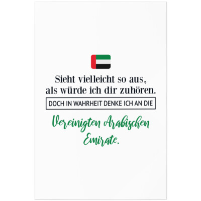 Sieht aus würde ich zuhören Wahrheit Vereinigten Arabischen Emirate 11001001354