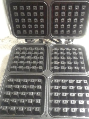 Sensio Food Network Signature 4 Waffle Non Stick Stain Waffle Maker Guc Ebay