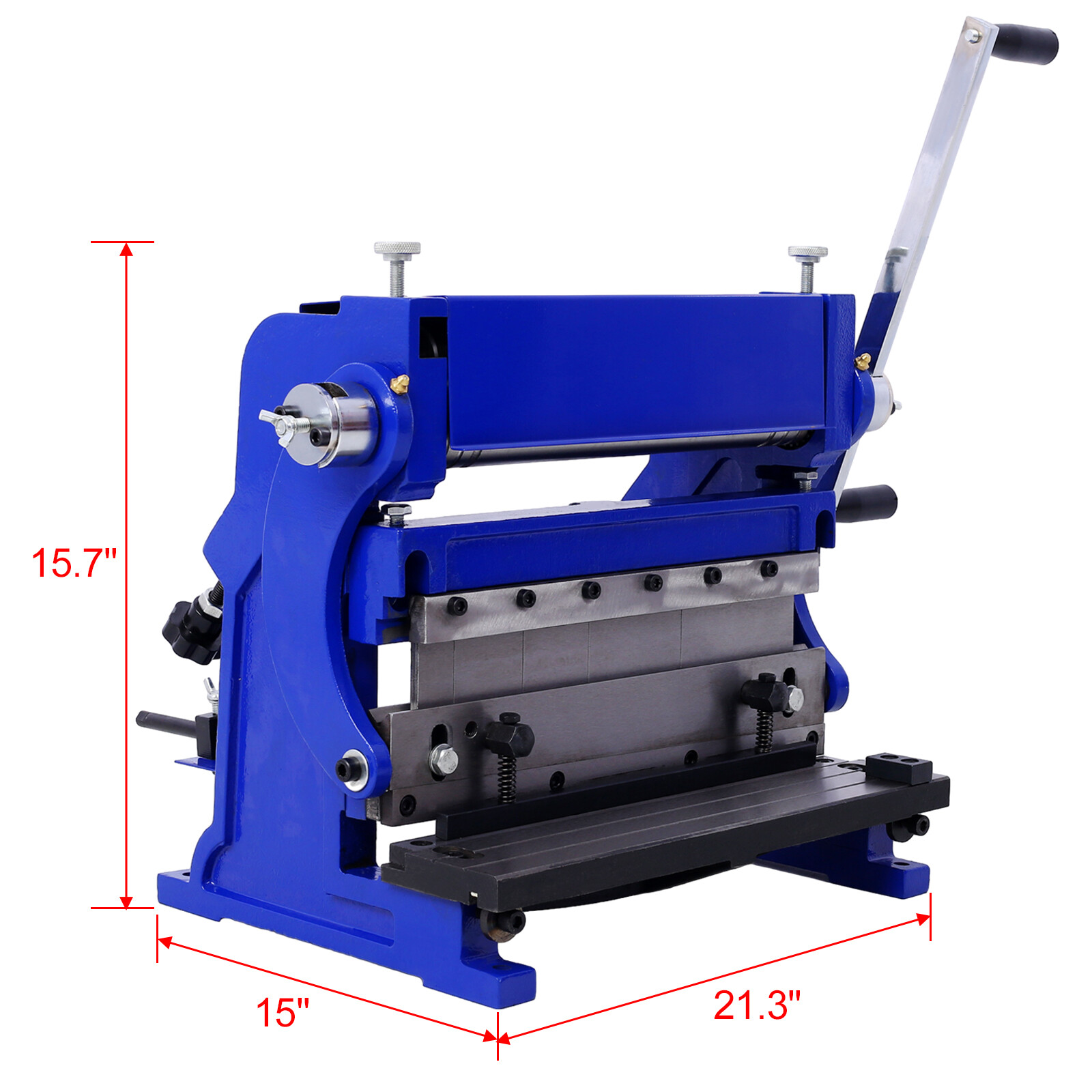 3In1 Sheet Metal Shear 12" Metal Brake Folder Slip Roller Machine 20