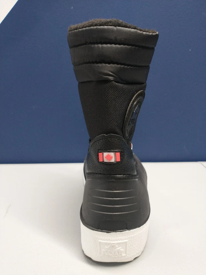 Pajar Botas al Tobillo Pato Mujer Talla 6 Negras Impermeables Puntera Redonda Con Cordones Foto 4 de 4