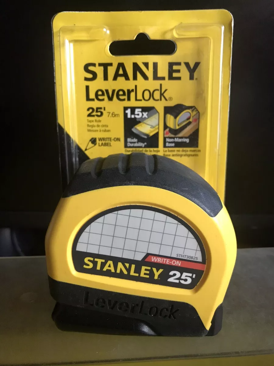 Stanley leverlock 2024 tape measure