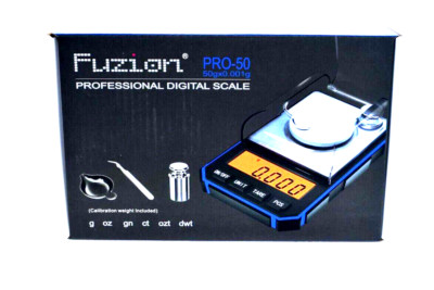 Fuzion PRO-50 Professional Digital Scale- 50G X 0.001 G