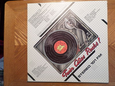 STEREO 101 FM LP RECORD/TWIN CITIES ROCKS/MINNESOTA LOCAL PRIVATE