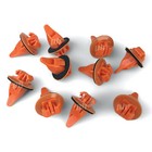 <!--F#f_0-->Wheel Arch Flare Mould Trim Clip ORANGE x10 fits Hilux SR5 Landcruiser Prado<!--F/-->