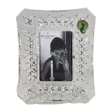 Waterford Portraits Lismore Cut Lead Crystal 2 X 3 Tabletop Photo Frame, NIB