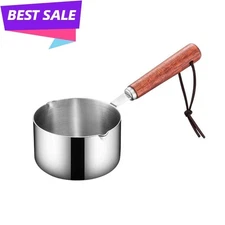 Small Hot Oil Pan Saucepan Stainless Steel Mini Butter Melting Pot Cooking US