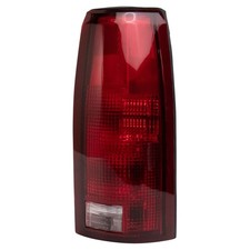 Right Rear Tail Light Assembly Red & Clear Fits 88-00 Chevrolet GMC