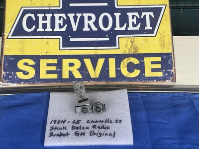 #ad 1964 65 Chevelle El Camino Delco AM Radio support bracket $50.00