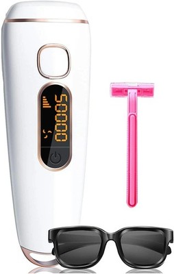 Permanent IPL Hair Removal Device for Women with LCD Display Painless Home Use