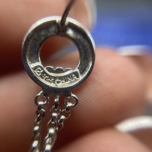 Impresionantes pendientes colgantes de plata de ley 925 **IMPRESCINDIBLES DE VER HERMOSOS** #I187 - Imagen 13 de 15