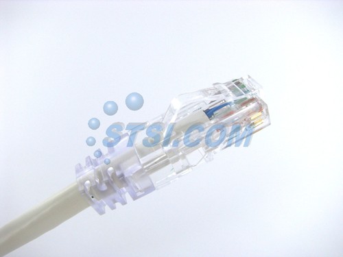 Panduit UTPSP25Y Cat6 Network Modular Patch Cable/Cord, 25 Ft Off-White ~STSI - Picture 4 of 4