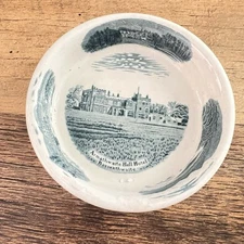 VTG Armathwaite Hall Hotel Bassenthwaite Round Dish Tip Tray Hotel Ware 4.75"