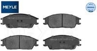 Meyle 0252101214 Bremsbelagsatz FüR Scheibenbremse Bremsbelagsatz