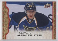 2014-15 Upper Deck Masterpieces Red Framed 36/100 Alexander Steen #28 4t9