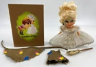 Liddle Kiddles Doll Cinderiddle Storybook Gown Rags Broom Booklet 1968 Mattel