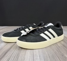 adidas VL Court 3.0 Core Black Cloud White Women Size 8 ID6279 NIB