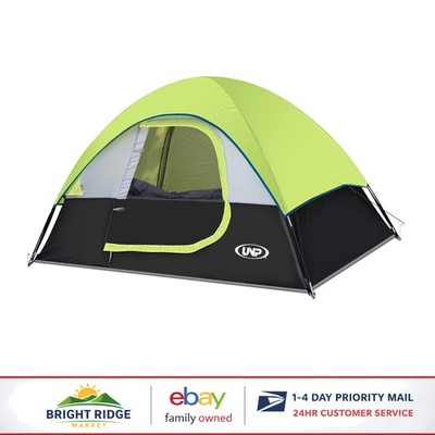 Ultralight Dome Tent for Camping and Hiking, Fits 2 People, Waterproof