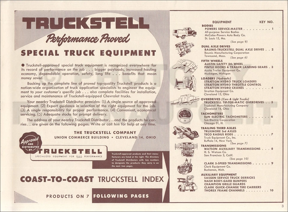 Chevrolet Truck 1951 libro plateado equipo especial álbum concesionario Foto 2 de 2