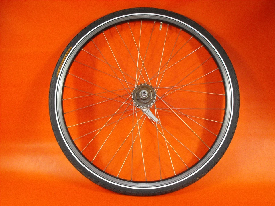 Retro Vintage Fahrrad Felge 28 Zoll Hinterrad Radnabe sram S7 #2 - Bild 2 von 4