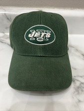 Vintage New York Jets Reebok Adjustable Hat Cap Youth NFL Football Green