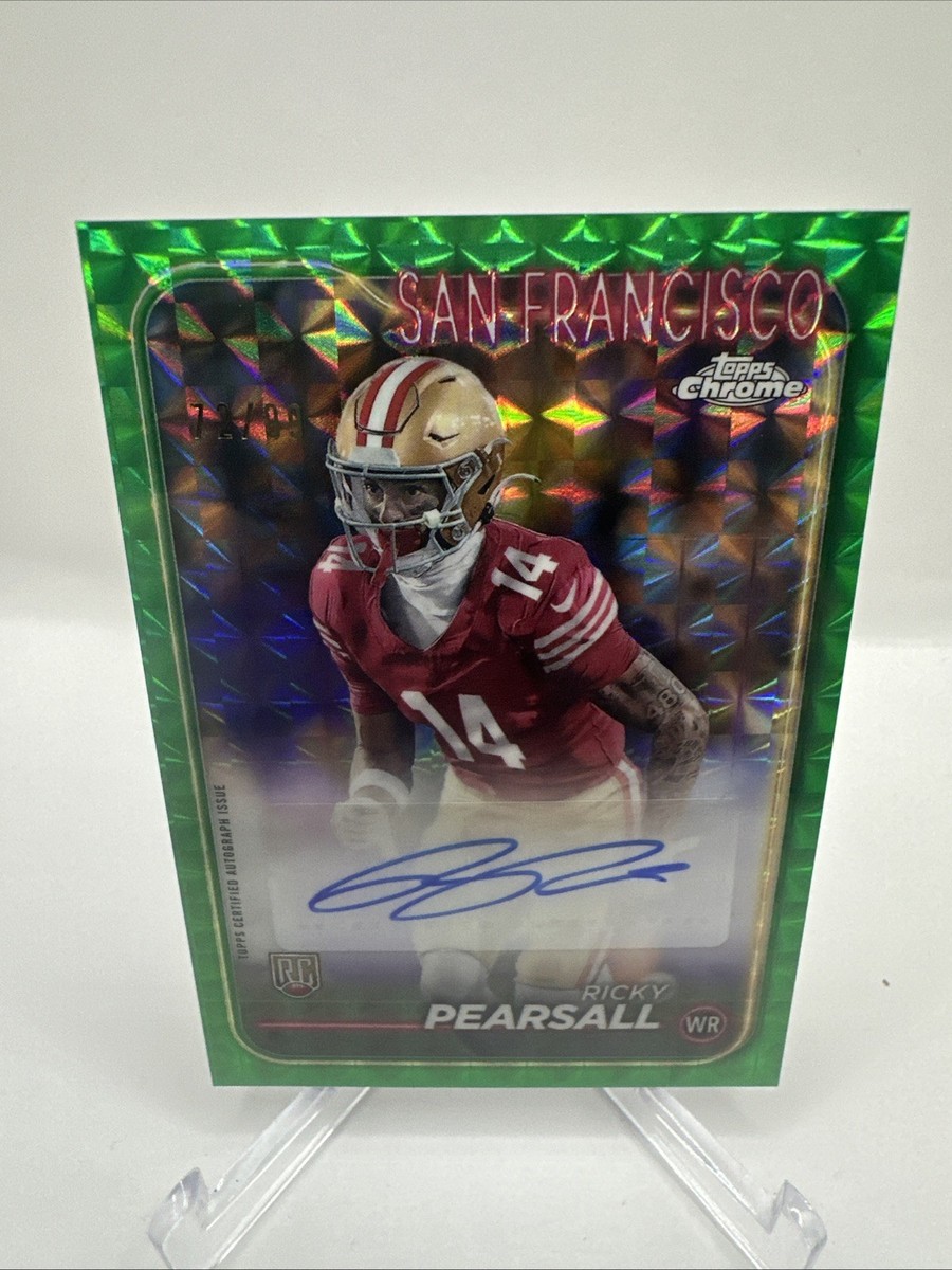 2024 Topps Chrome - Rookie Autographs Ricky Pearsall #RA-RPE