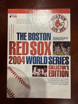 Boston Red Sox 2004 World Series Collectors DVD Set