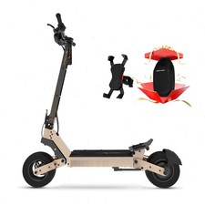 H4 Electric Scooter for Adults,43 MPH Top Speed,46 Miles Range,2400 Motor E-Scoo