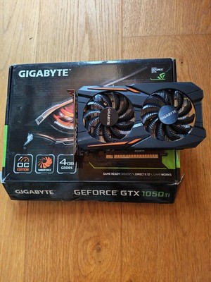 Gigabyte Nvidia GTX 1050Ti, OC Edition mit Windforce Cooling und 4GB VRAM