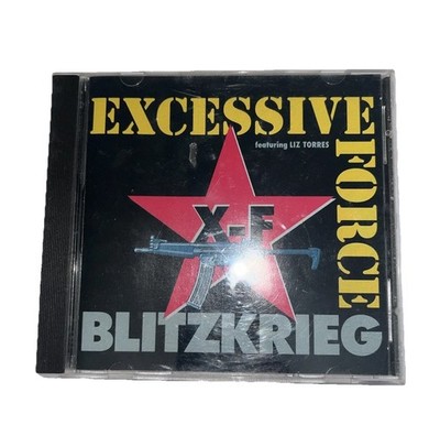 Excessive Force X-F Blitzkrieg CD Featuring Liz Torres Preowned Played & Tested