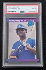 1989 KEN GRIFFEY JR. Donruss ROOKIE Card-HALL OF FAME-REDS-MARINERS-PSA 8