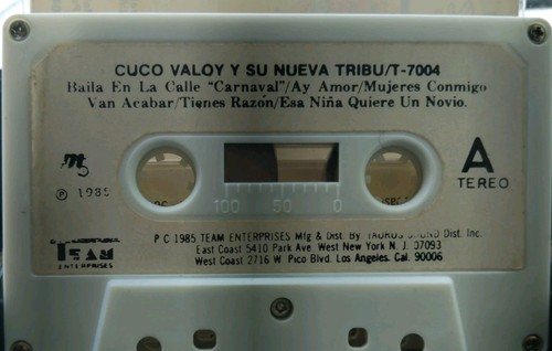 CUCO VALOY Y SU NUEVA TRIBU- CUCO VALOY CASSETTE - Picture 5 of 6