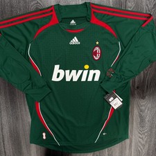 Camisa de portero Adidas AC Milan 2006/2007 para hombre grande L nueva con etiquetas