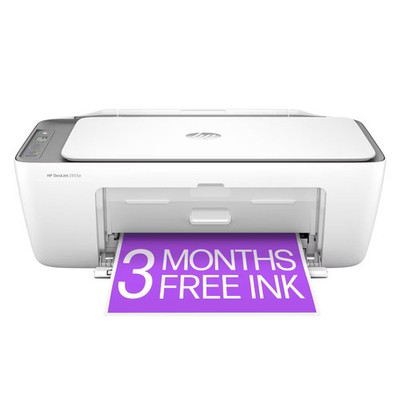 HP DeskJet 2855e Wireless All-in-One Color Printer Scanner Copier Instant Ink