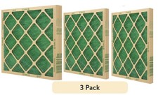 Flanders Air Filters, 14" X 20" X 1" Precisionaire Nested Glass - 12 Pack