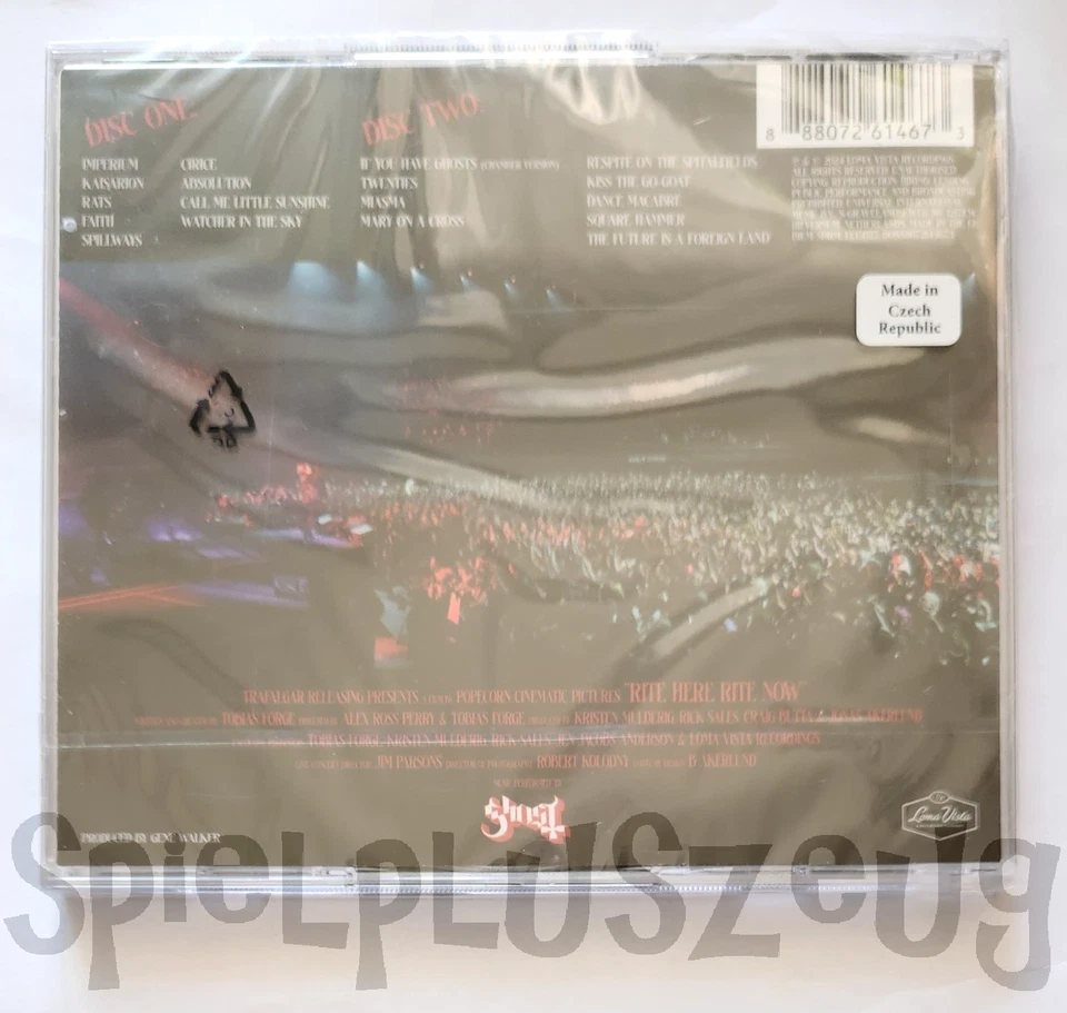 GHOST RITE HERE RITE NOW 2Cs 2024 - Bild 2 von 2