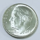 1959 P Roosevelt Dime~LOW Mintage~90% Silver~Great Details Free Ship #7520