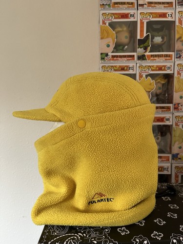 Supreme Polartec Brim Balaclava YELLOW One Size! F/W 2022 200 Series - Picture 4 of 5