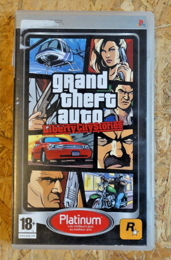GTA / GRAND THEFT AUTO : LIBERTY CITY STORIES - Jeu PSP Platinium - ROCKSTAR