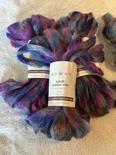 Rowan Kidsilk Creation Stripes 11yds Scarf Pattern Included! Self Striping Yarn!