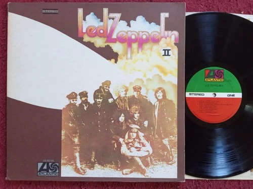 LED ZEPPELIN II LP Atlantic SD 8236 * NM VINYL * Early 1970's USA Pressing