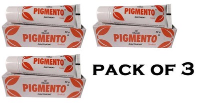 Charak Pigmento Ayurvedic Ointment   50g Each for Natural Skin Tone pack Of 3