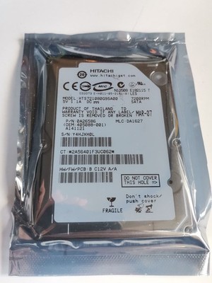 Hitachi 2,5'' Notebook-HDD 80 GB SATA HTS721080G9S00 7.200pm