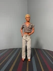 VINTAGE Ken Mattel Doll 1968 Malaysia with 1990 blond hair head and Clothes