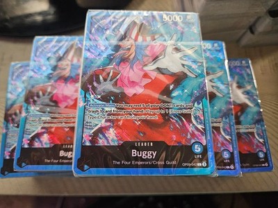 One Piece Starter Deck English ST25 Buggy Deck Only Sealed - BLUE