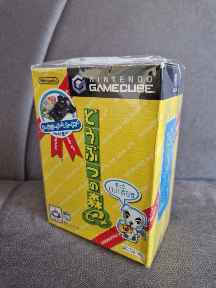 Animal Crossing Gamecube JAP Doubutsu No Mori + Card E-Reader Plus + NO CARTE - Immagine 3 di 4