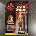 Vintage Hasbro Star Wars Episode 1 Jar Jar Binks with Gungan Battle Staff Figure