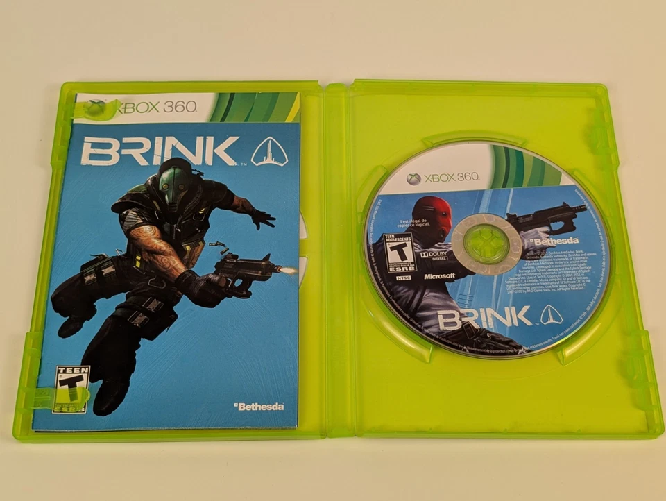 Brink (Microsoft Xbox 360, 2011) ➡️CIB Complete  - Tested - Near Mint 📀! - Image 3 of 4