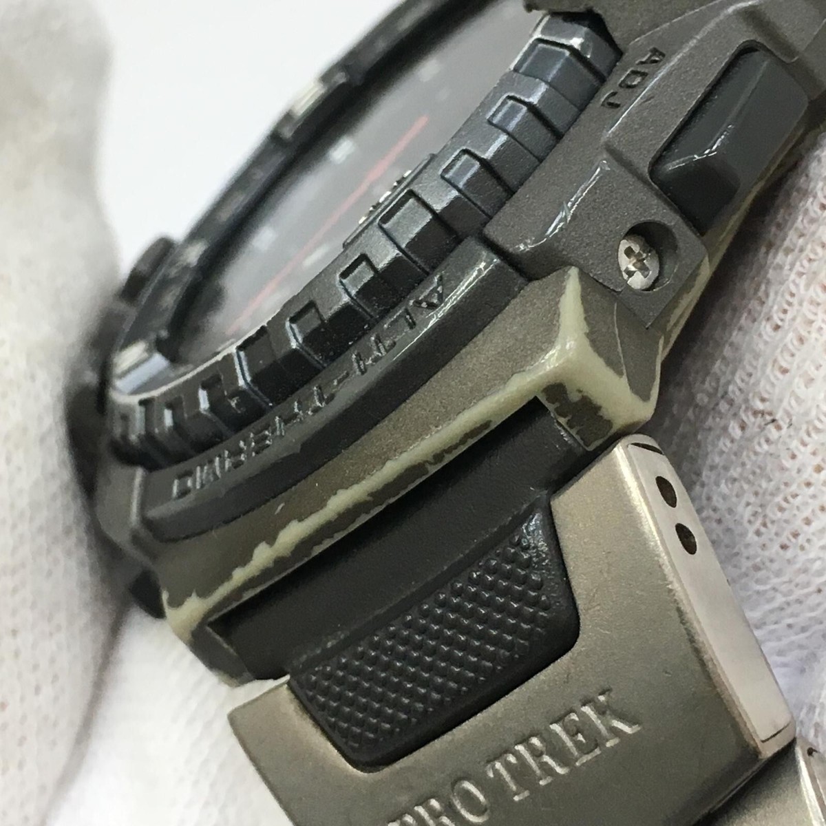 Casio Watch Pro Trek PRT-700 Black 48mm From Japan | eBay