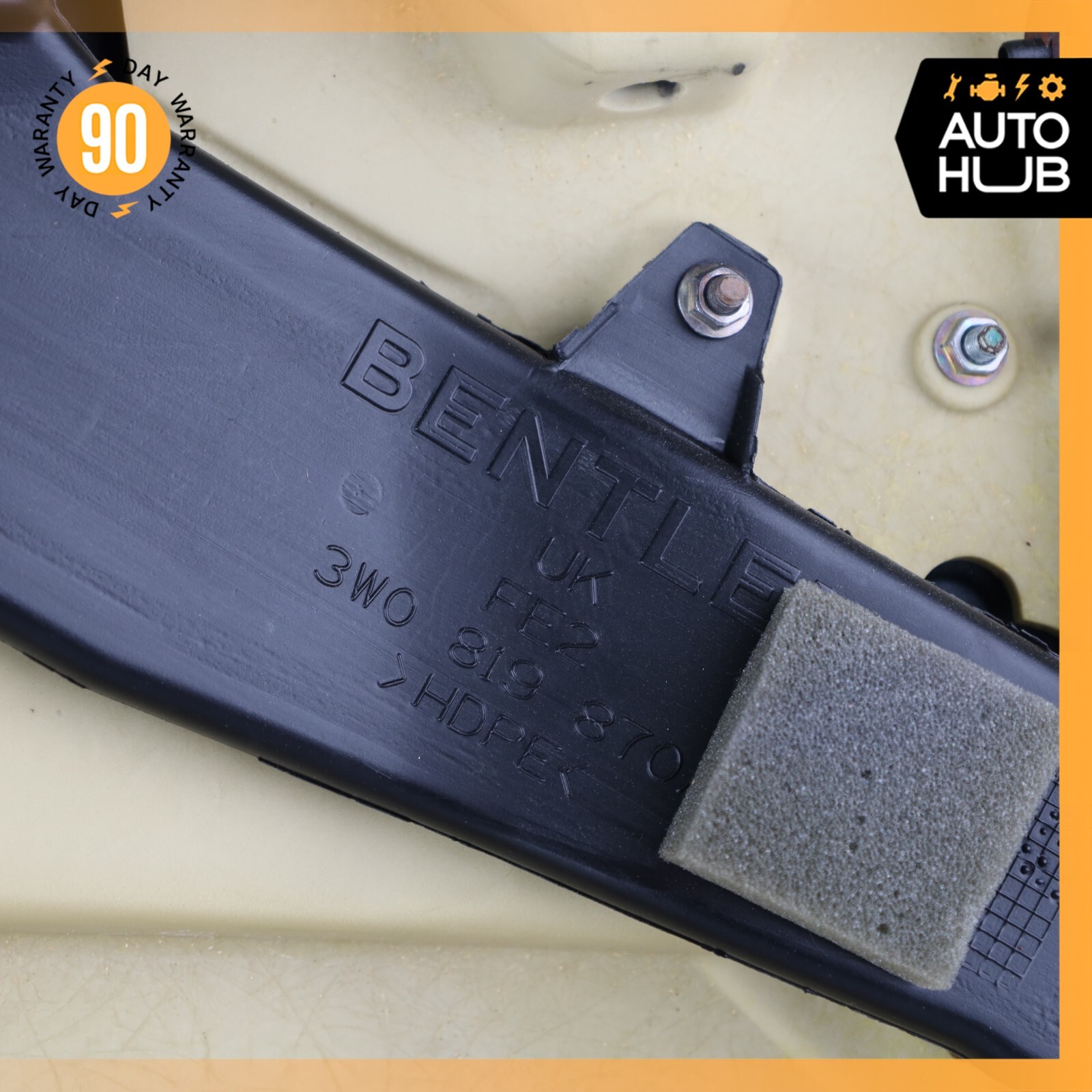 07-11 Bentley Continental GTC Right Passenger Side Interior Door Panel OEM 63k